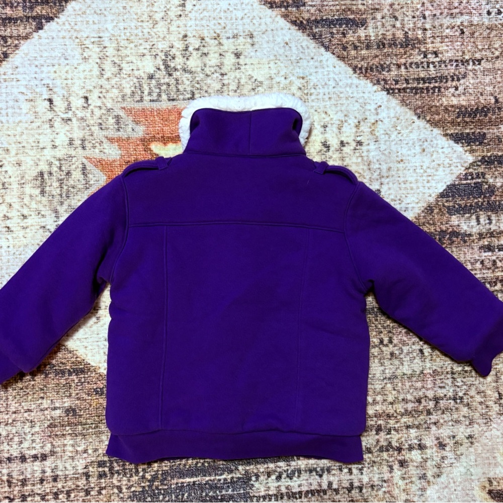 Know Wear 2T Washington Huskies Purple Jacket with Sherpa Lining - Picture 6 of 7